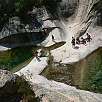 Zonas para saltar y bañarse / Ruta a pie El Barranco de Purcaraccia 