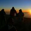 Vista de Gran Canaria al amanecer / Ruta a pie El Teide 