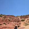 Escarpada subida que nos lleva a The Wave / Ruta a pie Coyote Buttes | The Wave 