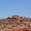 Vista atrás a las North Teepees / Ruta a pie Coyote Buttes | The Wave 