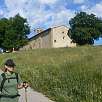 Alejándonos del Santuario de Falgars vamos a buscar el GR-4 / Ruta a pie Vuelta al Catllaràs 