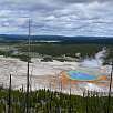 Vista completa del Grand Prismatic / Ruta a pie Yellowstone | Grand Prismatic Spring 