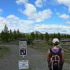 Indicadores a las Fairy Falls / Ruta a pie Yellowstone | Grand Prismatic Spring 