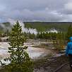 Seguimos avanzando por pasarelas / Ruta a pie Yellowstone | Norris Geyser Basin 