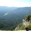 Vistas al valle de Wawona desde el Wawona Point Vista -el prado es un campo de golf- / Ruta a pie Yosemite | Mariposa Grove 