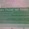 Señalización del Parc Fluvial del Besós 