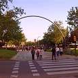Bajamos por la Rambla de la Marina -Hospitalet de Llobregat- 