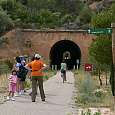 Inicio de la ruta en el Pinell de Brai 