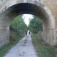 Puente típico de la vía verde 