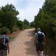 Inicio de la subida desde Can Maçana GR-172 