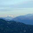 Desde el Mirador de la fortaleza podemos contemplar el Montblanc 