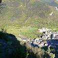 Broto desde el final de la ferrata 