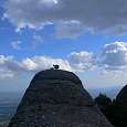 En la cima de la Miranda dels Ecos 