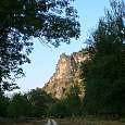 Peña de la Cotera de la Cruz -donde se encuentra la vía ferrata- 