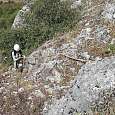 Comienzo de la ferrata 