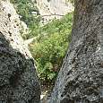 Fin del tramo vertical -anclaje rapel- 