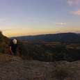 Final de la vía ferrata -Corçà al fondo- 