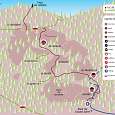 Croquis de la ruta 