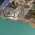 Finalizamos la ferrata tras superar un último resalte vertical 
