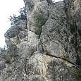 Enlazamos con la vía ferrata Olmo Soler 