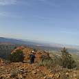 En la cresta del Serrat de la Foradada -dirección a la cima- 