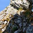 Después del mirador empieza la vía de verdad 