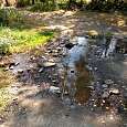 Cruzamos el río Aguilera 