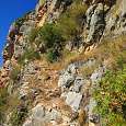Entramos en el zig-zag del grau de la Guineu 