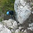 Salida de la vía ferrata 