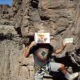 Inicio de la vía ferrata Jesús Beitia 2 