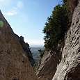 Aspecto del barranco en la parte alta - Joc de lOca (© Miguel Valle) 