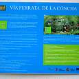 Croquis oficial de la vía ferrata 