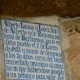 Aviso a caminantes para el tramo equipado dera Biñeta 