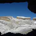 Taillón y Brecha de Rolando desde la Gruta de Casteret 