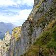 Vista atrás de la Senda de la Rienda 