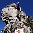 Final de la vía ferrata de les Roques de l