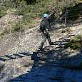 Pasarela sobre el Salt del Llop 