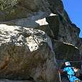 Entramos a la vía ferrata 