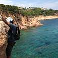 Flanqueo en busca de la Cala Alga 