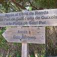 Indicador Camí de Ronda en la aproximación 