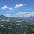 Vista dels Cingles de Vallcebre y el Pedraforca desde Malanyeu 
