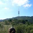 Primera subida entrando en Collserola 