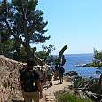 Por el GR92 hacia la cala del Castell 