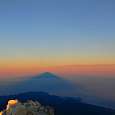 Desde la cima del Teide 