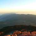 Vista desde la cima hacia el valle de la Orotava 