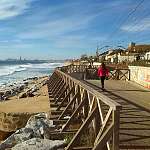 El paseo marítimo de Barcelona a Premi...