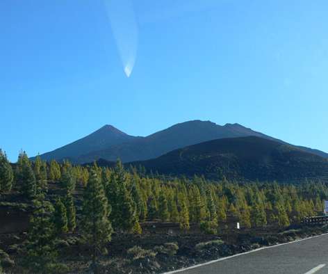 Subida al volcán Samara